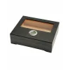 Parmida Siyah Puro Saklama Kutusu Nemlendirici Premium Humidor PHUM0263 - Parmida
