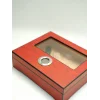 Parmida Vişne Puro Saklama Kutusu Nemlendirici Premium Humidor PHUM0265 - Parmida