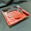Passatore Tütün Yaprağı Desen Kristal Cam Puro Küllüğü 4lü