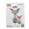 Pastel Renkli Holografik Deniz Kızı Kuyruğu Balon