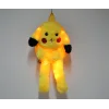 Peluş Işıklı Oynar Kulaklı Pikachu Sırt Çantası Alk3009
