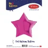 Pembe Kalp Folyo Balon 18