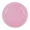 Pembe Makaron Karton Tabak