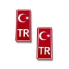 Plaka Tr 2li Sticker (4X10 cm)