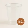 Plastik Bardak İnce Şeffaf 180 cc 100 Adet