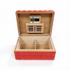 Quasar Design Humidor Puro Kutusu Mat Kırmızı 80s