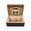 Quasar Design Humidor Puro Kutusu Mat Siyah 80s