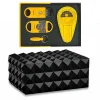 Quasar Design Humidor Puro Kutusu Mat Siyah 80s ve Puro Seti