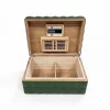 Quasar Design Humidor Puro Kutusu Mat Yeşil 80s