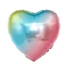 Rainbow Kalp Folyo Balon 18