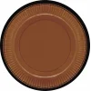 Retro Serisi Tarçın Karton Tabak 23cm