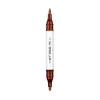 Rich Art-X Acrylic Duo Marker Çift Uçlu Su Bazlı Boyama Markörü No:38 Koyu Kahve