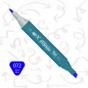 Rich Art-X Sketch Marker Duo Çift Uçlu Marker Kalem 072 Navy Blue