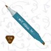 Rich Art-X Sketch Marker Duo Çift Uçlu Marker Kalem 174 Brick Brown