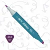 Rich Art-X Sketch Marker Duo Çift Uçlu Marker Kalem 216 Purple Red