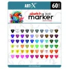Rich Art-X Sketch Marker Duo Çift Uçlu Marker Kalem Seti 60 Renk