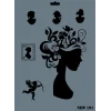 Rich Stencil Boyama Şablonu 25x35 cm. NEW-191