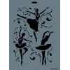 Rich Stencil Boyama Şablonu 25x35 cm. NEW-312