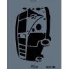 Rich Stencil Boyama Şablonu 25x35 cm. NEW-384