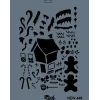 Rich Stencil Boyama Şablonu 25x35 cm. NEW-449