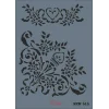 Rich Stencil Boyama Şablonu 25x35 cm. NEW-515