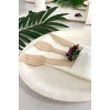 Roll-up Doğa Dostu Ahşap Bıçak 8 Adet