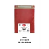 Roll-Up Kraft Hediye Paketi Kırmızı 30 * 41 cm 25 Adet