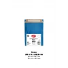 Roll-Up Kraft Hediye Paketi Mavi 20 * 26 cm 25 Adet