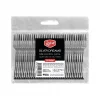Roll-Up Metal Görünümlü Mini Kokteyl Çatalı 9,5 cm 50 Adet