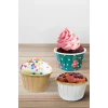 Roll-up Muffin Kek Kapsülü Siyah-Altın 25 Adet