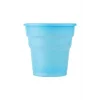Roll-Up Plastik Meşrubat Bardağı Açık Mavi 7 oz 25 Adet