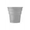 Roll-Up Plastik Meşrubat Bardağı Gümüş 7 oz 25 Adet
