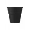 Roll-Up Plastik Meşrubat Bardağı Siyah 7 oz 25 Adet