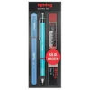Rotring Visuclick Versatil Kalem + Jel Kalem + Min + Silgi Okul Seti 0.7 mm MAVİ