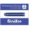 Scrikss Dolma Kalem Kartuşu 6lı Kutu MAVİ