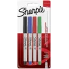 Sharpie Permanent Marker Kalem Seti Ultra Fine Uç 4 Renk STANDART RENKLER