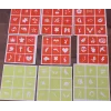 Simli Dövme Şablonu 81 adet Glitter Tattoo Stencil
