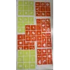 Simli Dövme Şablonu 81 adet Glitter Tattoo Stencil