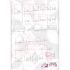 Smarta Craft Cutter Kil ve Hamur Kesme Kalıpları Geometrik Kesiciler