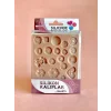 Smarta Silicone Moulds Silikon Epoksi ve Polimer Kil Kalıbı BUTTONS