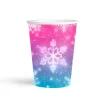 Snowflakes Karton Bardak 80z