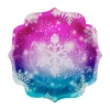 Snowflakes Karton Tabak 23cm