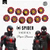 Spider İyi ki Doğdun Harf Afiş