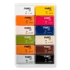 Staedtler Fimo Soft Polimer Kil Seti 12 Renk x 25 gr. Natural (Doğal) Renkler