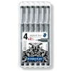Staedtler Pigment Liner Teknik Çizim Kalemi Seti 6lı Plastik Kutulu