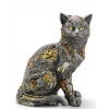 Steampunk Polyester Kedi Figürü Alk2455