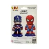 Süper Kahramanlar Şekilli Folyo Balon - Spiderman / Captain America