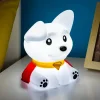 Superman Krypto Squishy Glo Şarjlı Silikon Masa Lambası