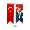 T-Tipi Atatürk kırlangıç Masa Bayrağı