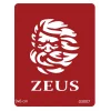 Tanrı Zeus Geçici Dövme Deseni
